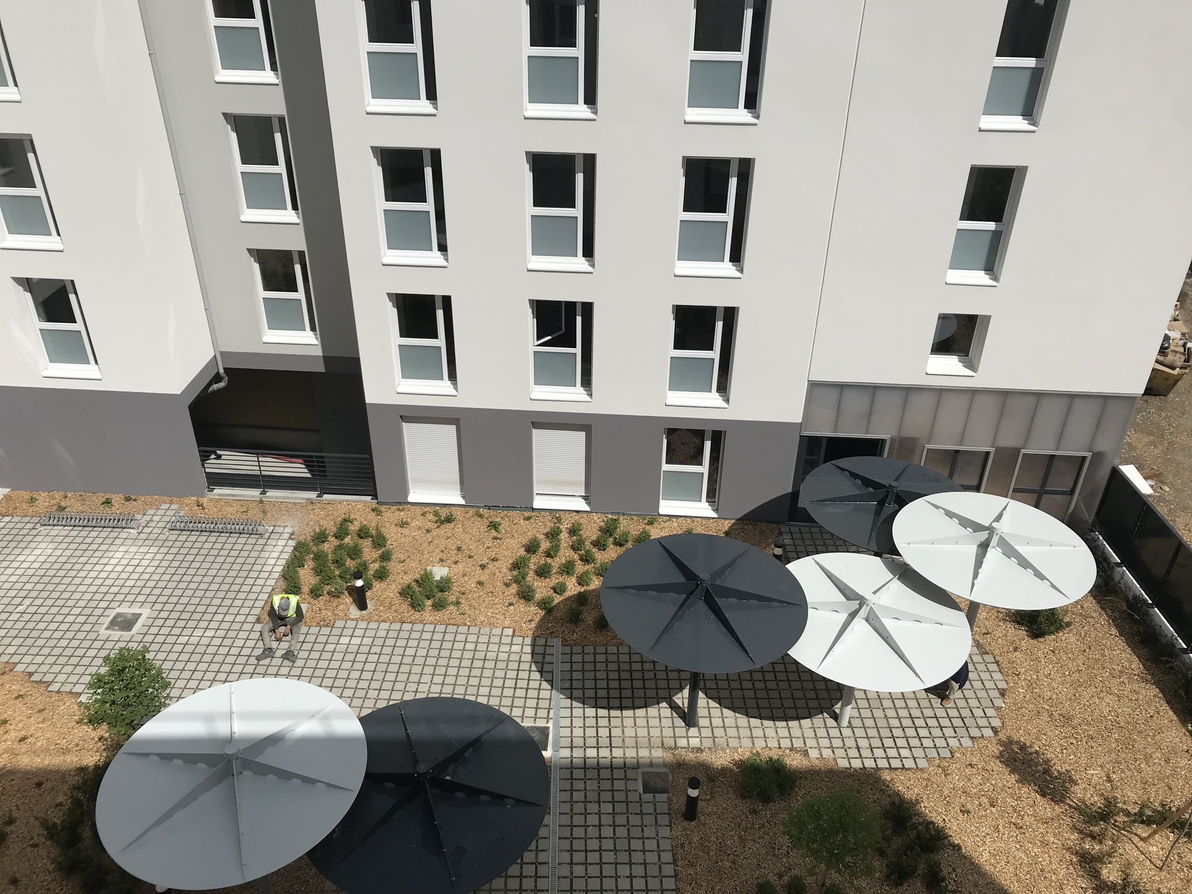 Résidence étudiante LOKORA Villeurbanne - Patio 1